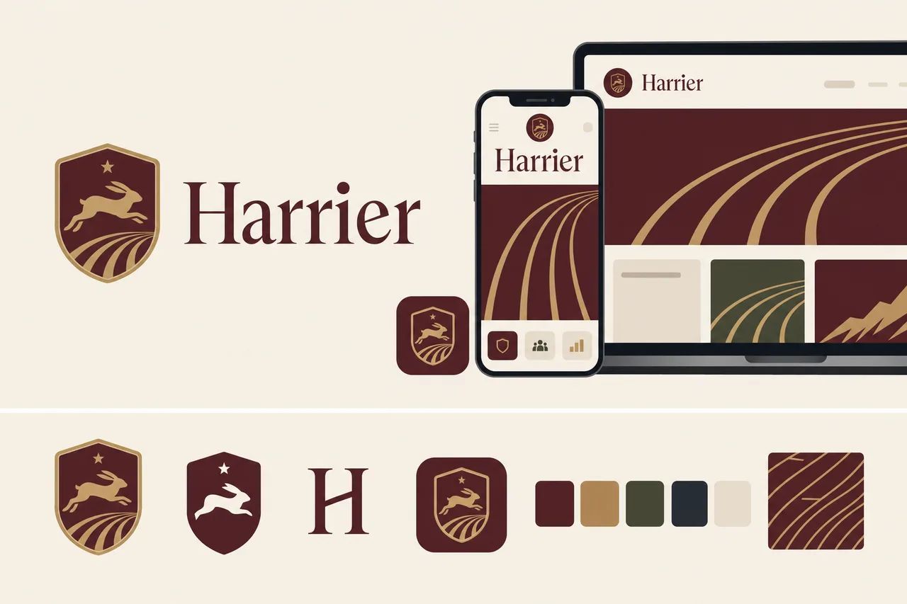 Athletic Crest — the example brand's brief