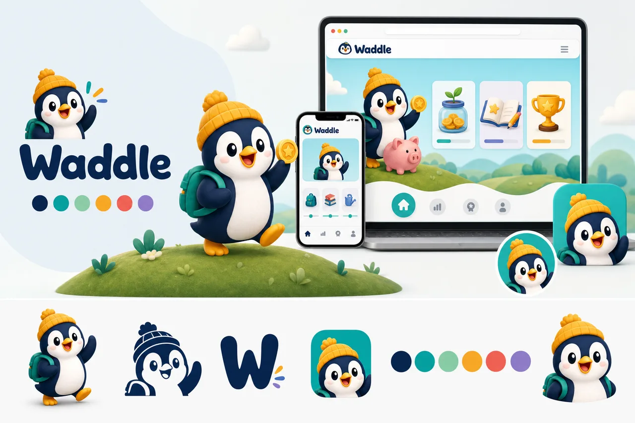 Mascot / Character-led — the example brand's brief