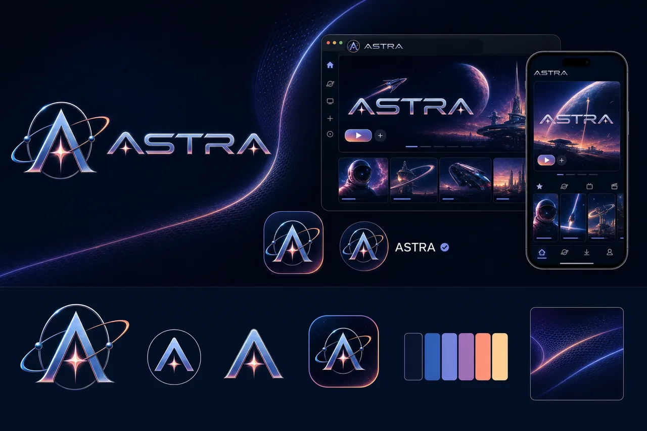 Retro-Futurism / Space-Age — the example brand's brief