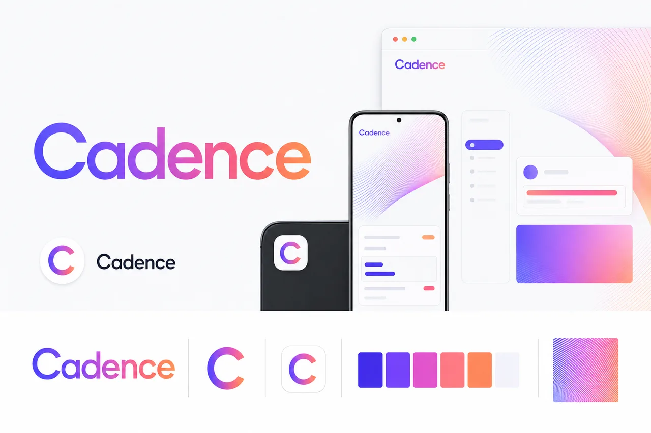Spectral Gradient — the example brand's brief